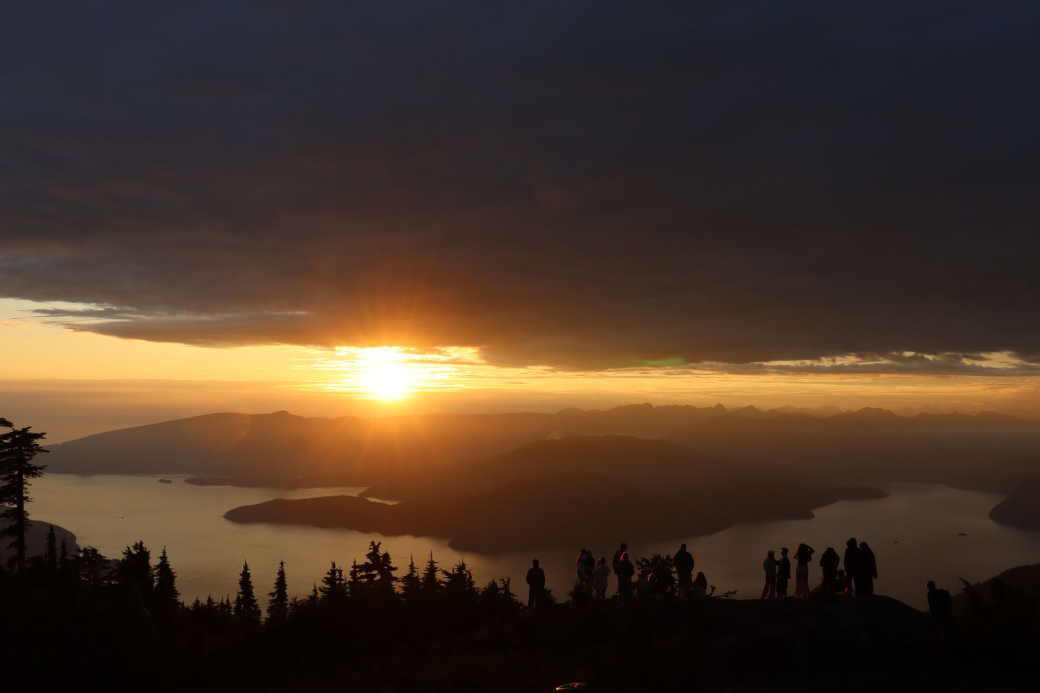 You can ride to the top of Cypress to catch the sunset this summer