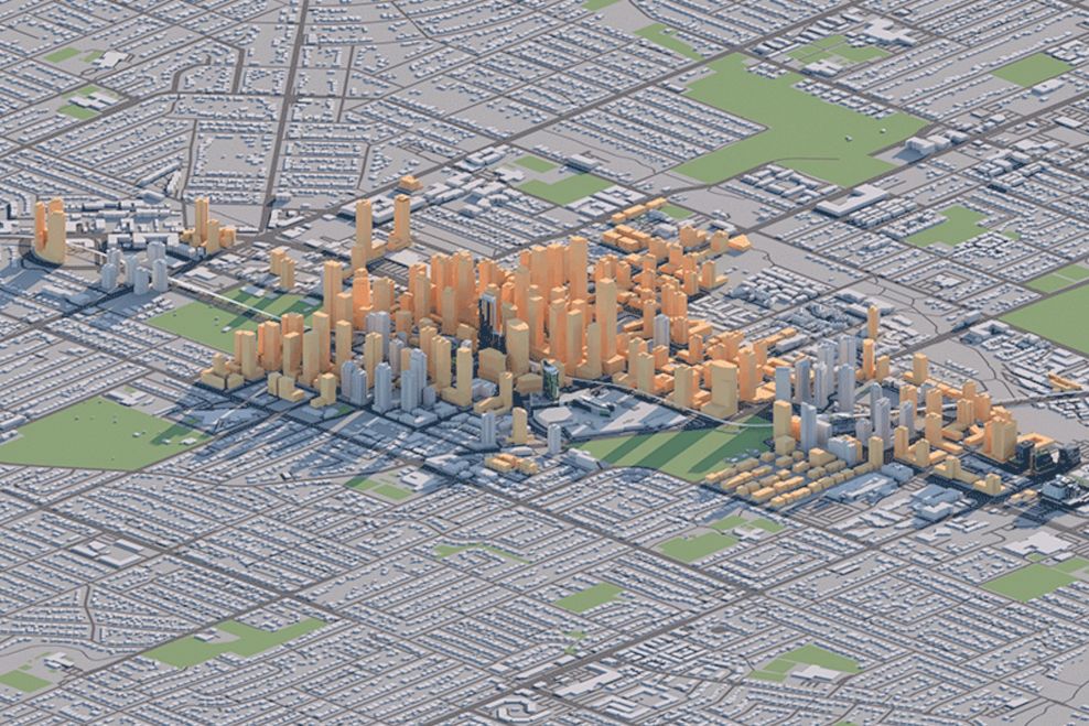 surrey city centre downtown skyline