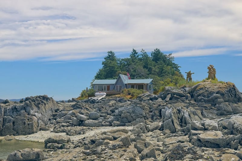 The secluded retreat of Twilight Island sits near the entrance to Ganges Harbour, enveloped on three sides by the larger Salt Spring Island. (Sotheby��s International Realty Canada)