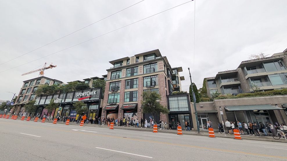 sport chek 18 west broadway vancouver closing july 25 2026 